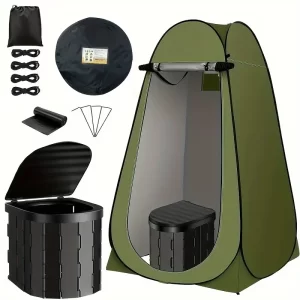Kit de Baño Portátil para Camping